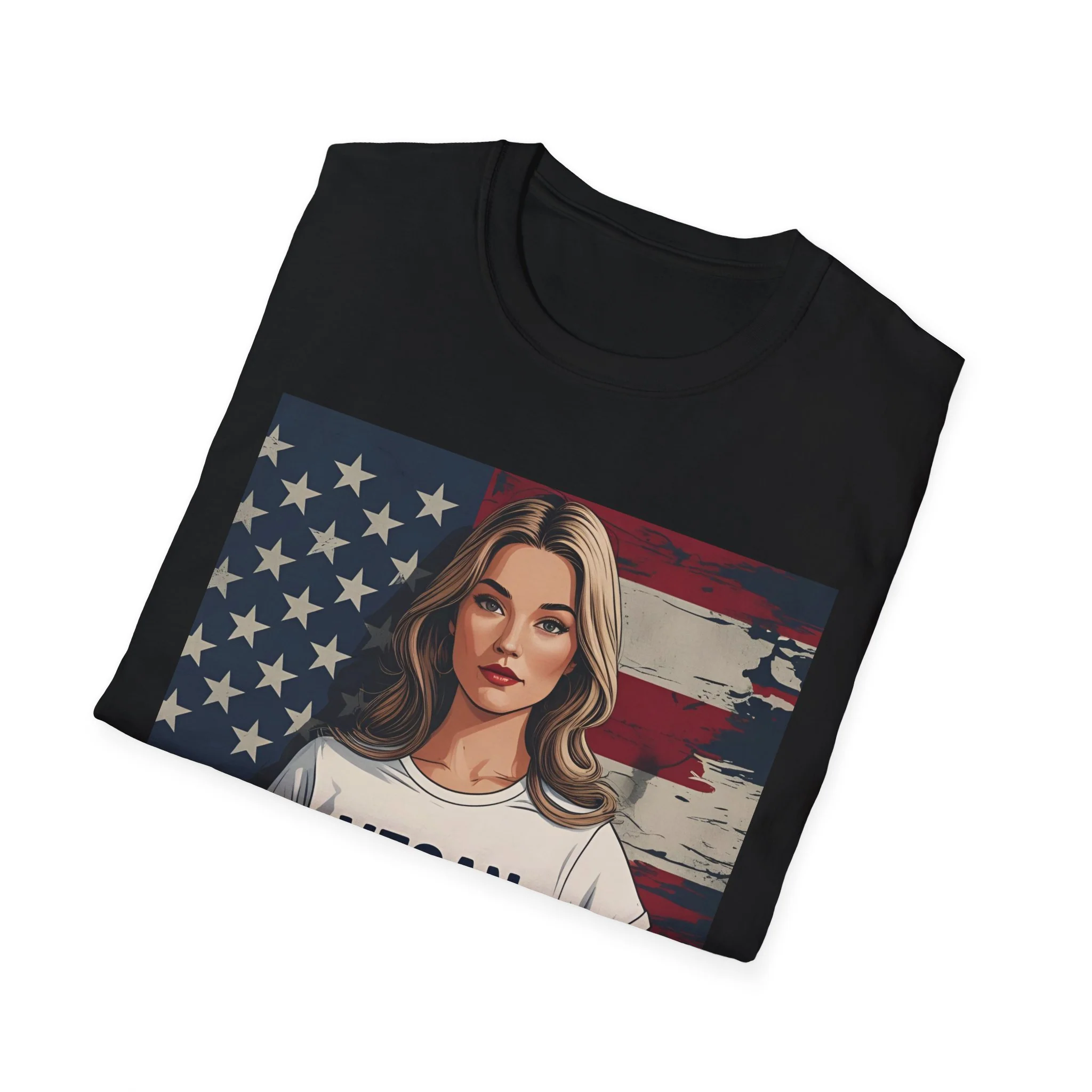Vegan America T-Shirt | UnisexSoftstyle Tee, Eco-Friendly Fashion, Gift for Vegans, Independence Day Outfit, Casual Wear - Image 20