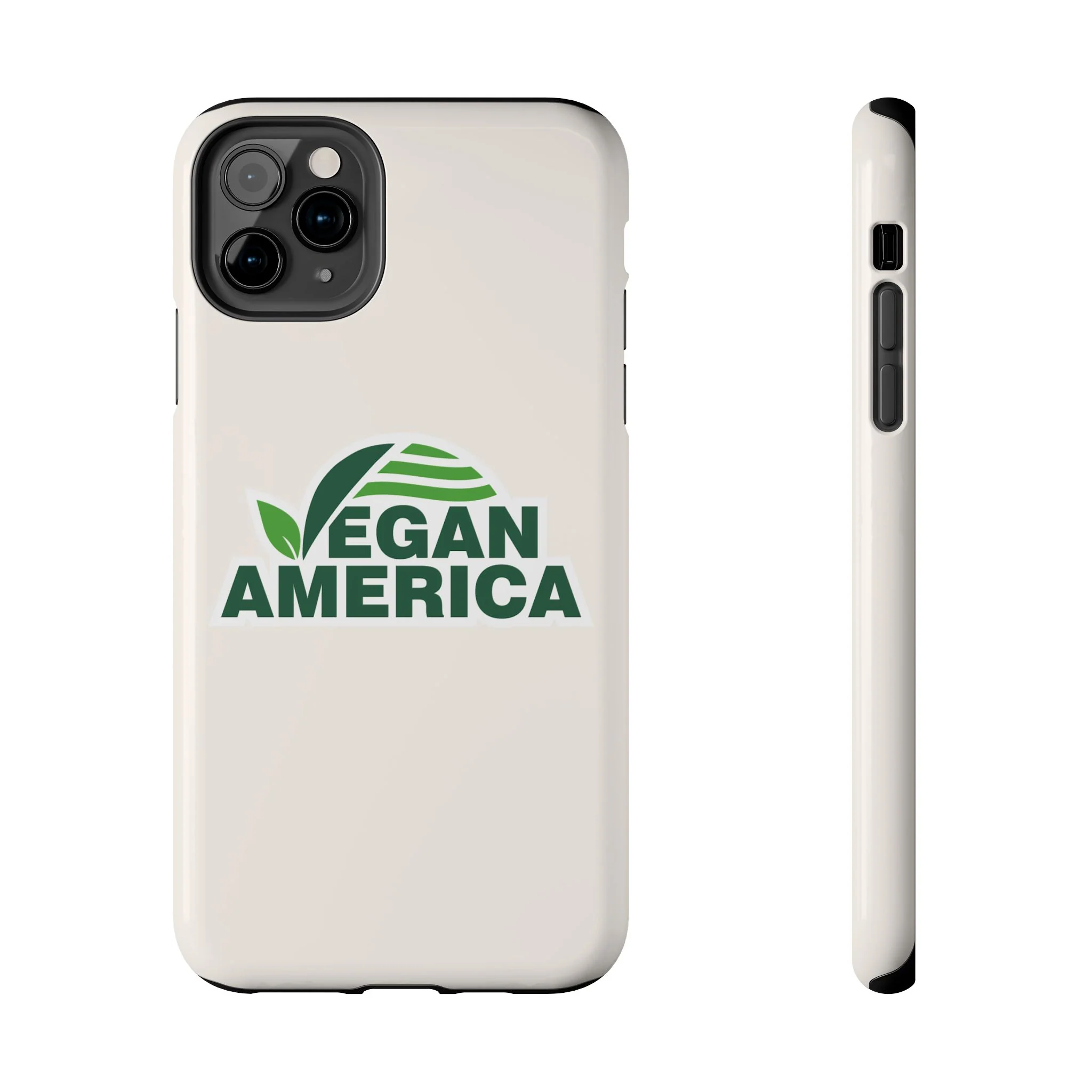 Vegan America Tough Phone Case - Image 3