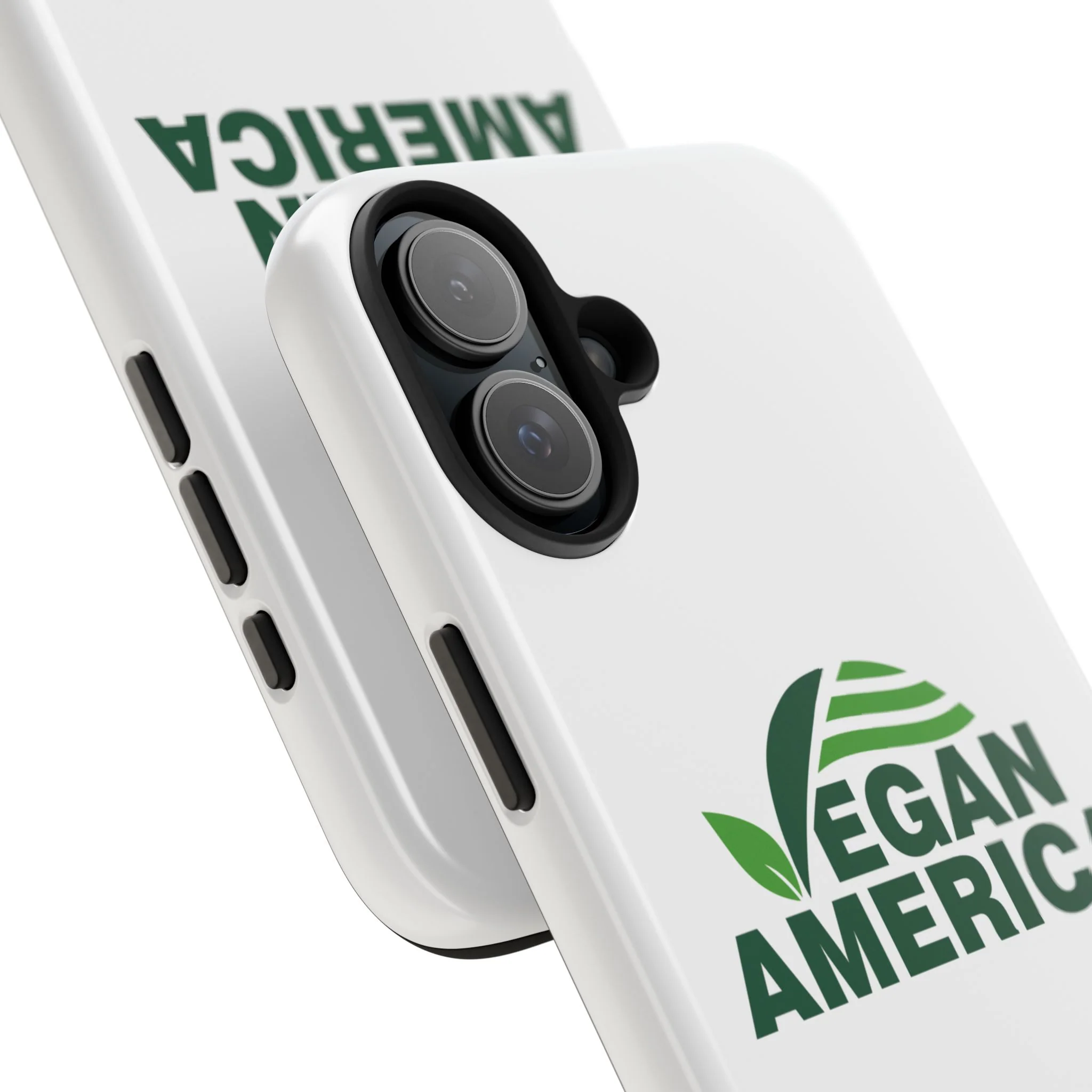 Vegan America Tough Phone Case — Eco-Friendly Plant Logo Protective Cover - Image 100