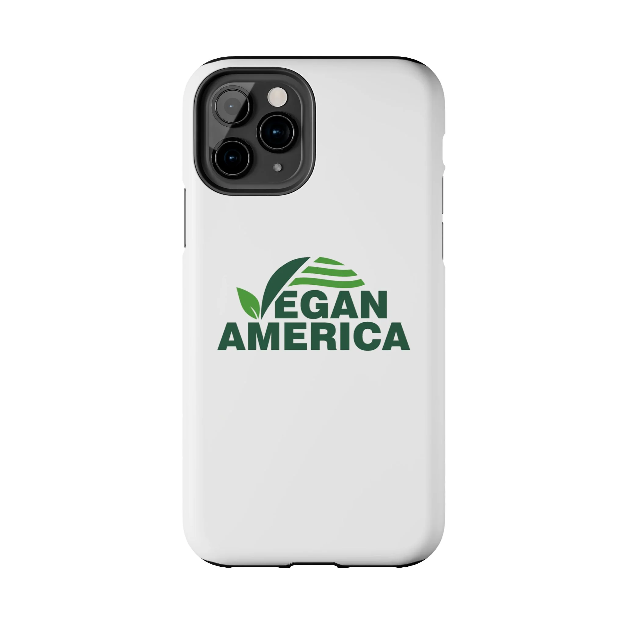 Vegan America Tough Phone Case — Eco-Friendly Plant Logo Protective Cover - Image 36