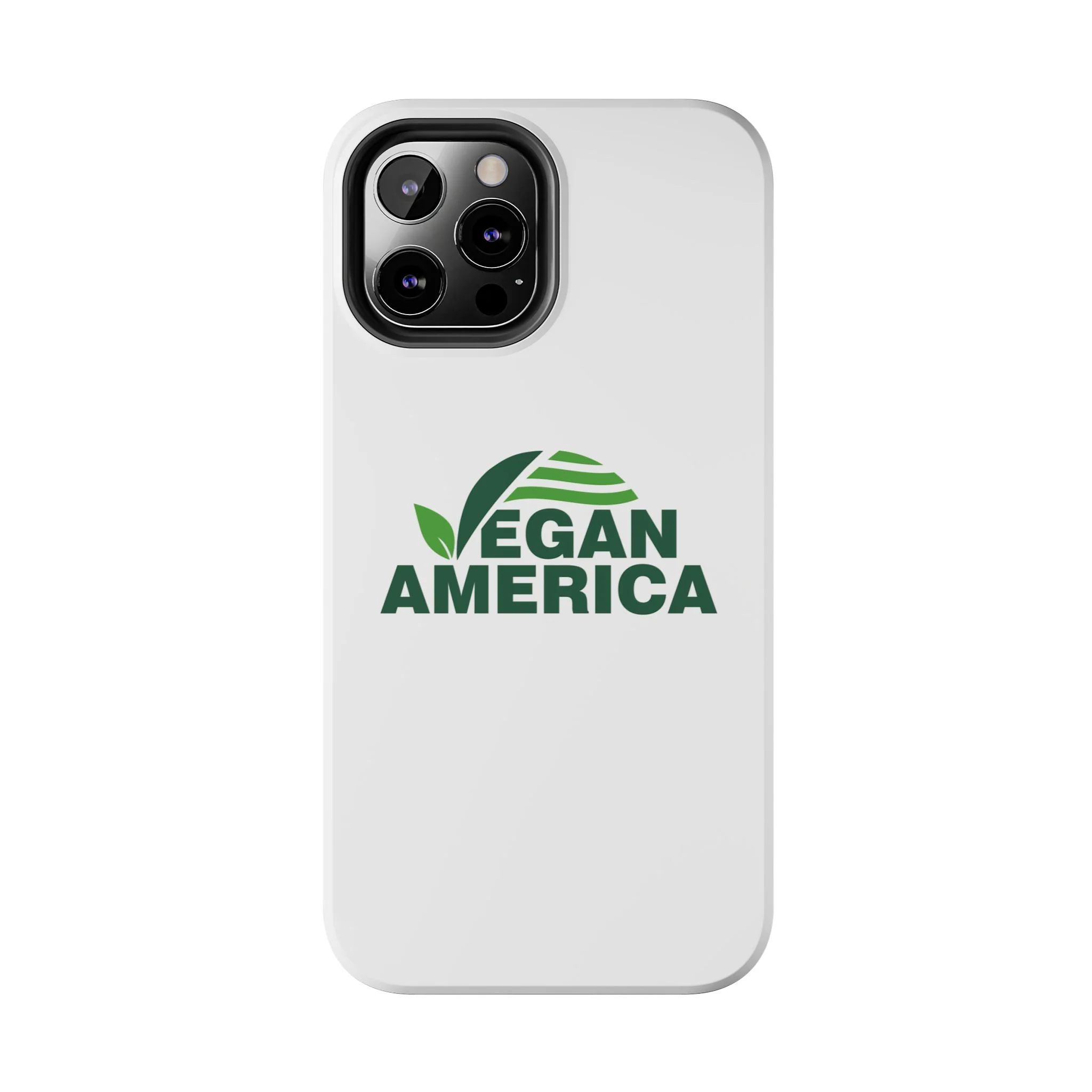 Vegan America Tough Phone Case — Eco-Friendly Plant Logo Protective Cover - Image 51