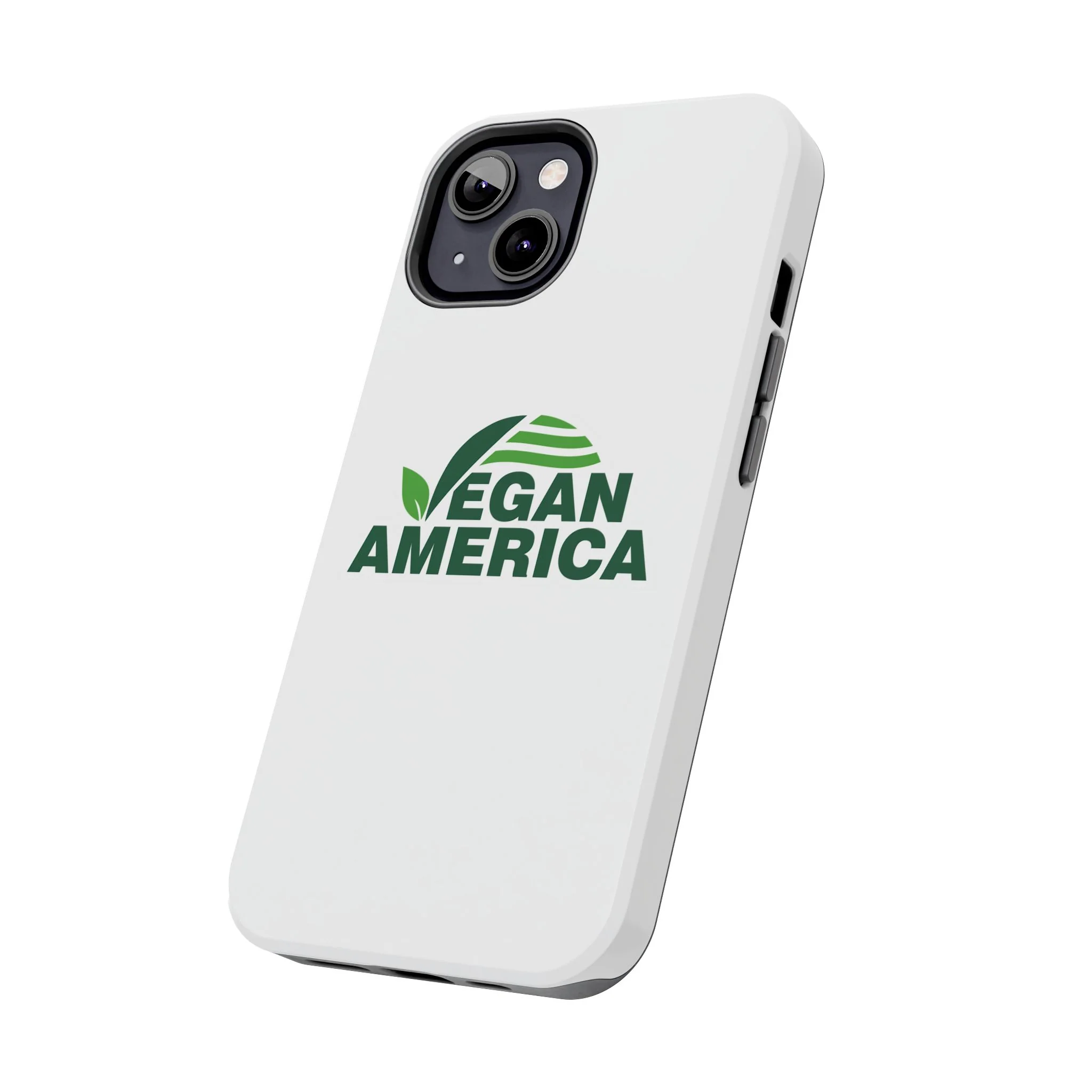 Vegan America Tough Phone Case — Eco-Friendly Plant Logo Protective Cover - Image 55