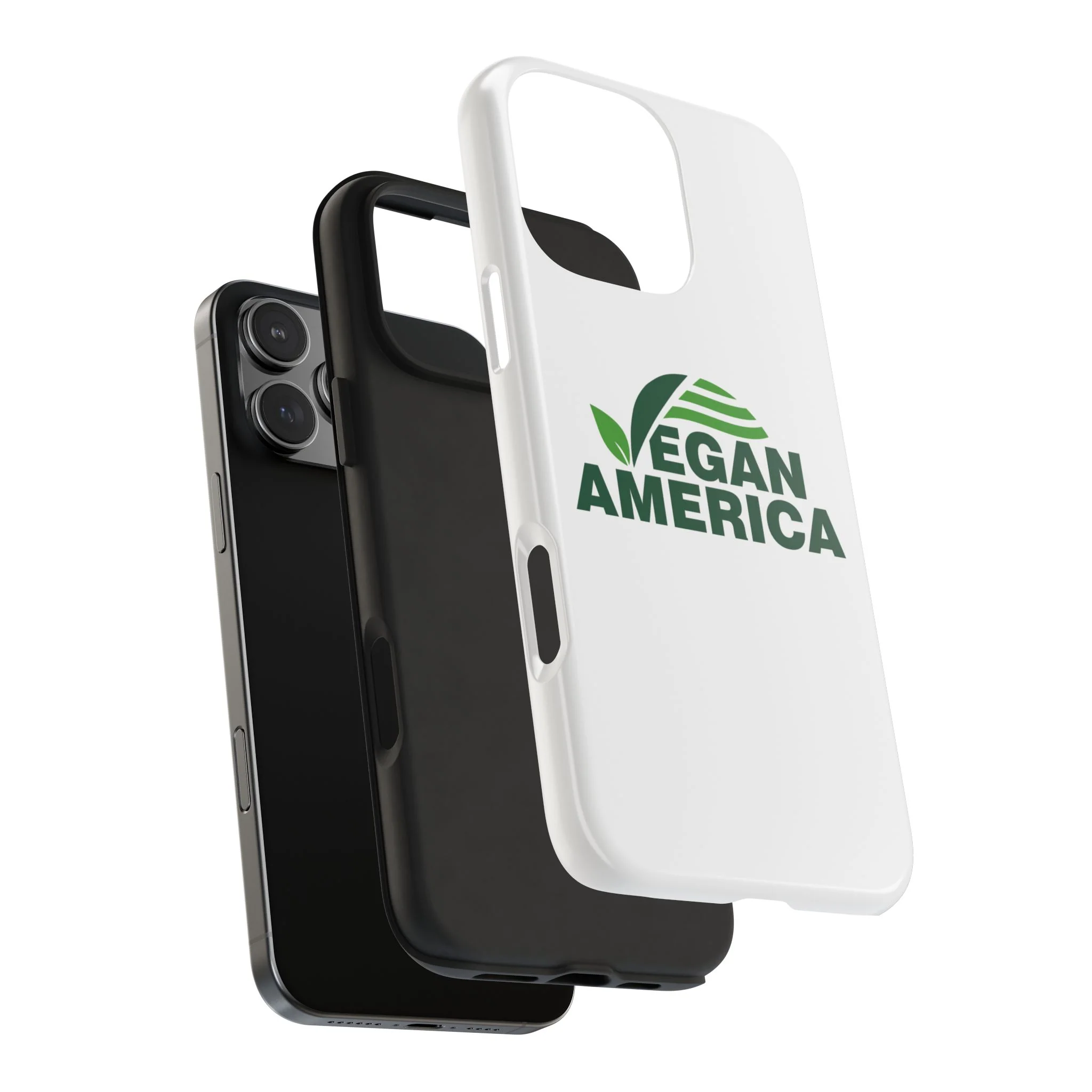 Vegan America Tough Phone Case — Eco-Friendly Plant Logo Protective Cover - Image 97