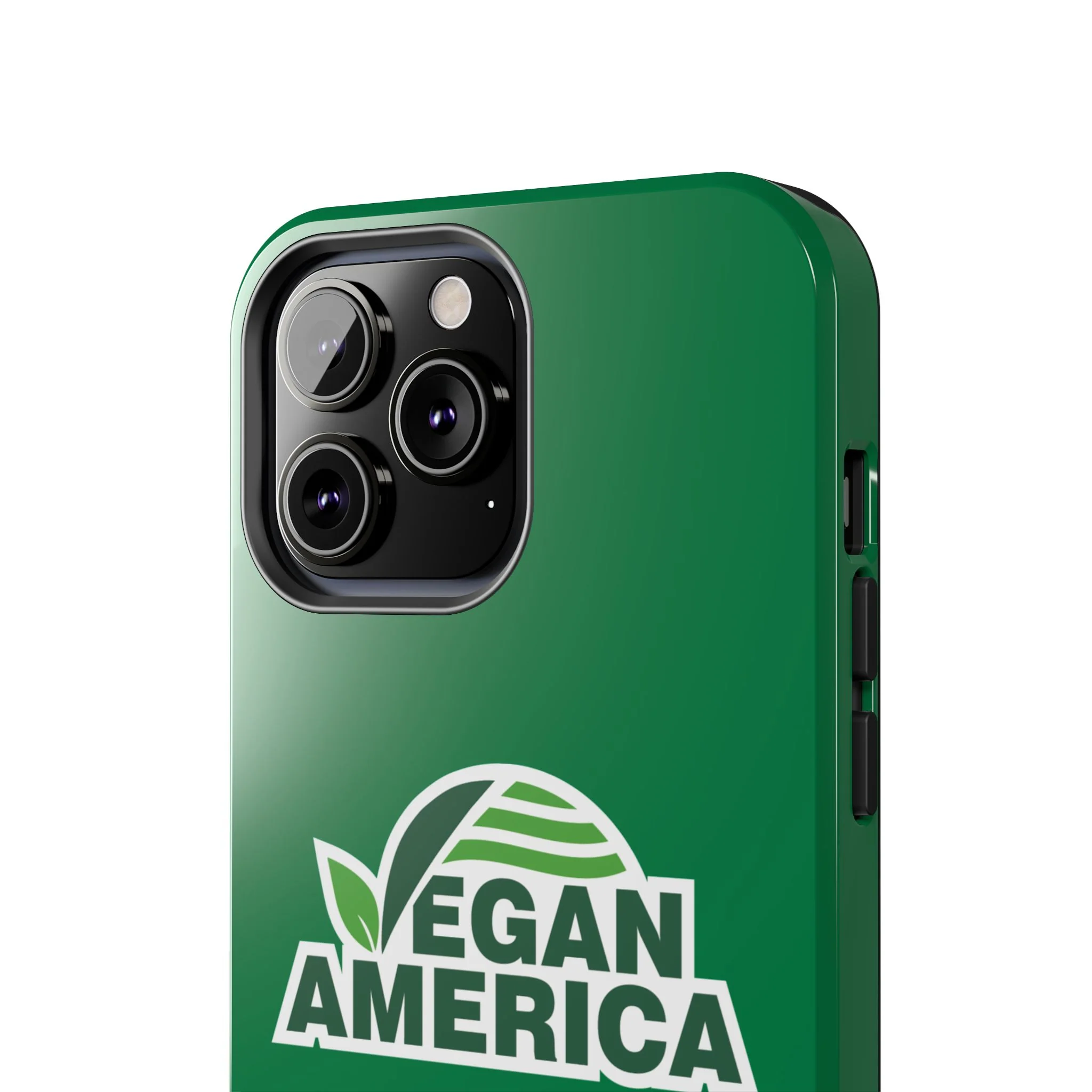 Vegan America Tough Phone Case — Green Protective Vegan Pride Cover - Image 65