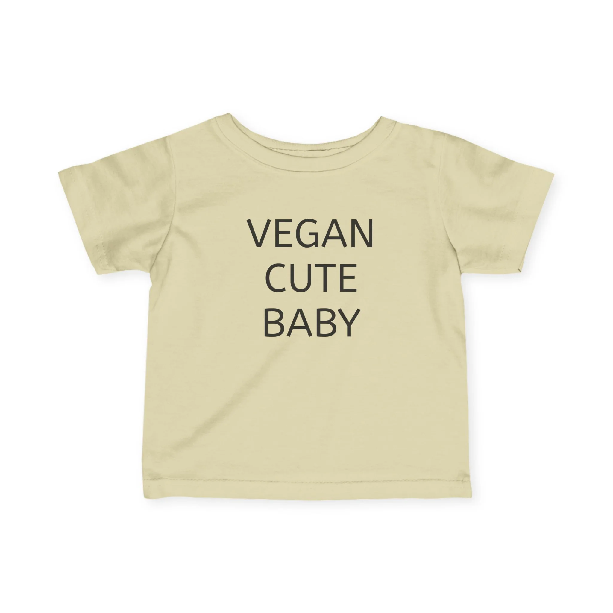 Vegan Baby Tee, Cute Infant T-Shirt, Organic Cotton Toddler Shirt, Eco-Friendly Baby Gift, Baby Shower Present - Image 4