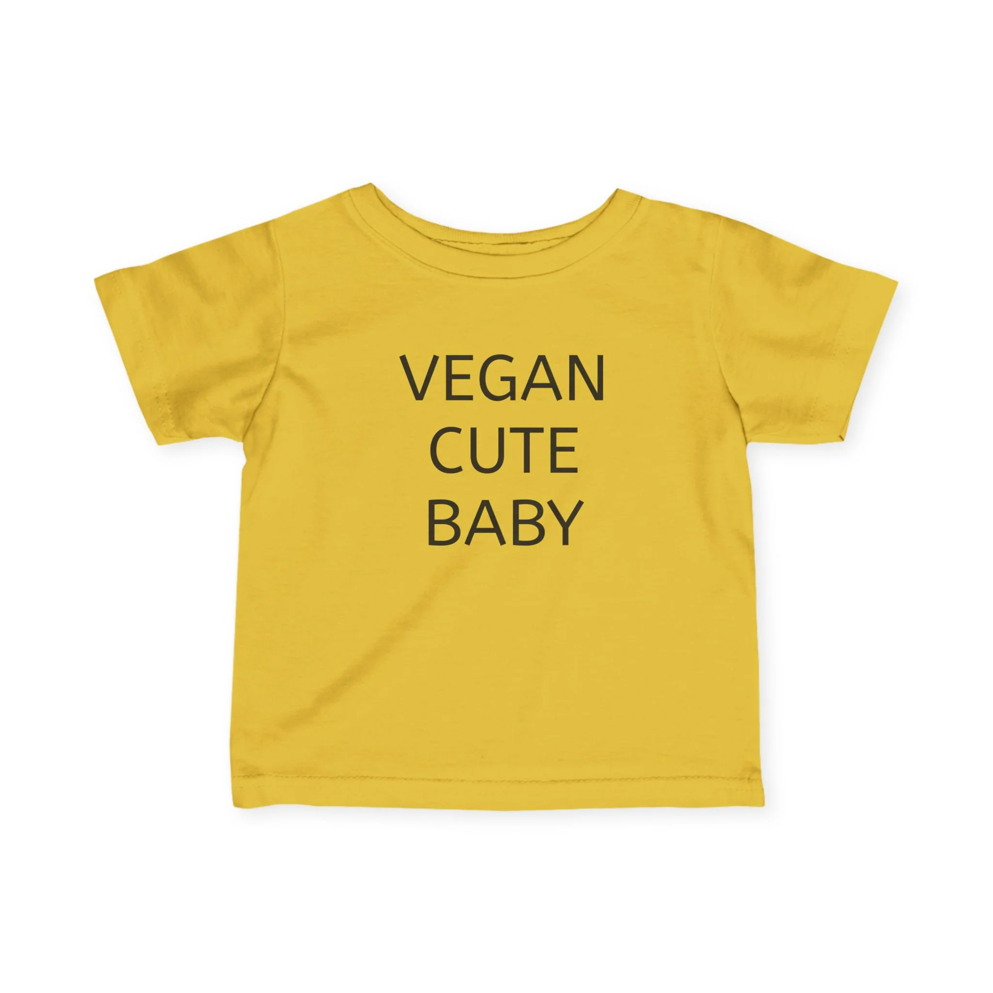 Vegan Baby Tee, Cute Infant T-Shirt, Organic Cotton Toddler Shirt, Eco-Friendly Baby Gift, Baby Shower Present - Image 5
