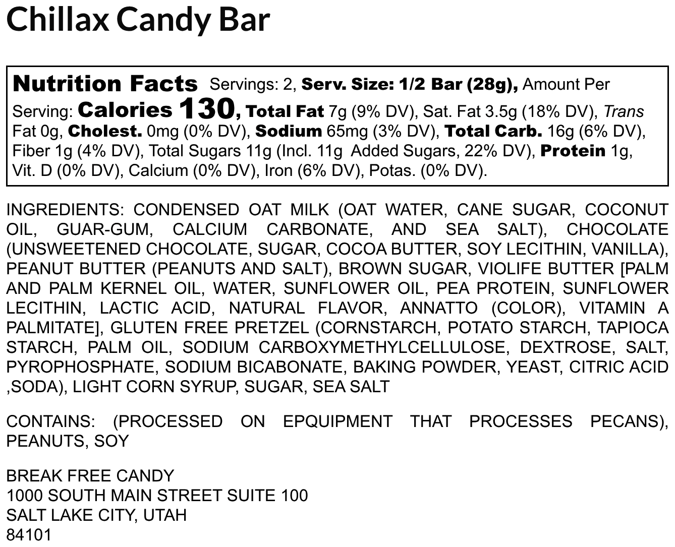 Vegan Chillax Bar™ (Pack of 4) - Image 4