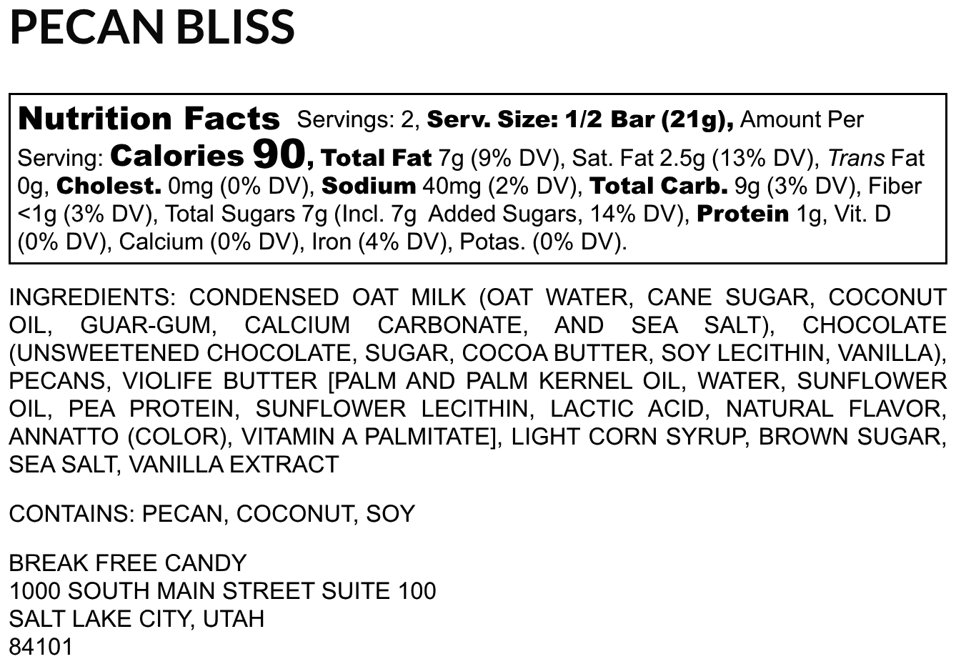 Vegan Pecan Bliss™ (Pack of 4) - Image 4