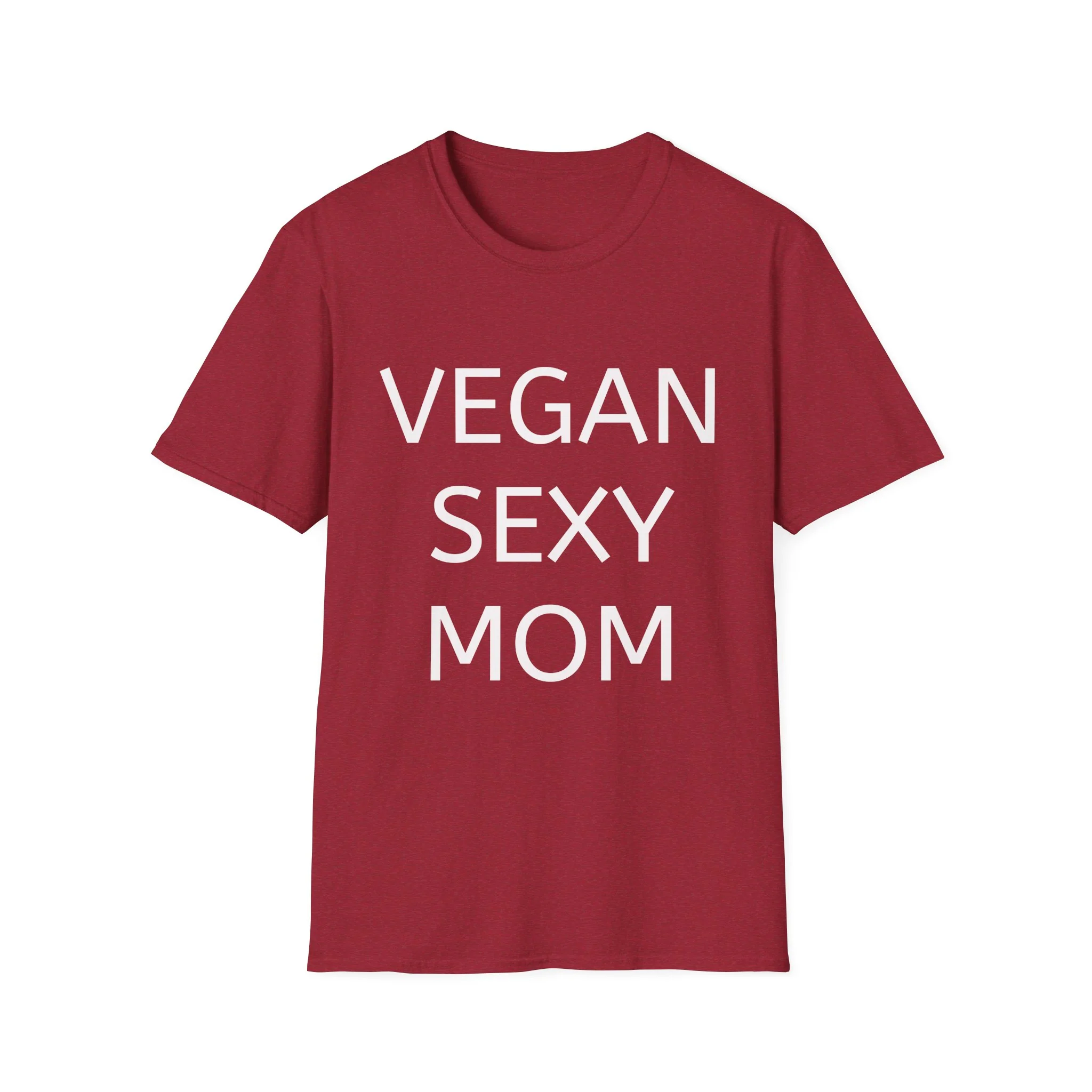 Vegan Sexy Mom T-Shirt | Casual Wear, Gift for Moms, Eco-Friendly Fashion, Funny Tee, Plant-Based Lifestyle - Image 12