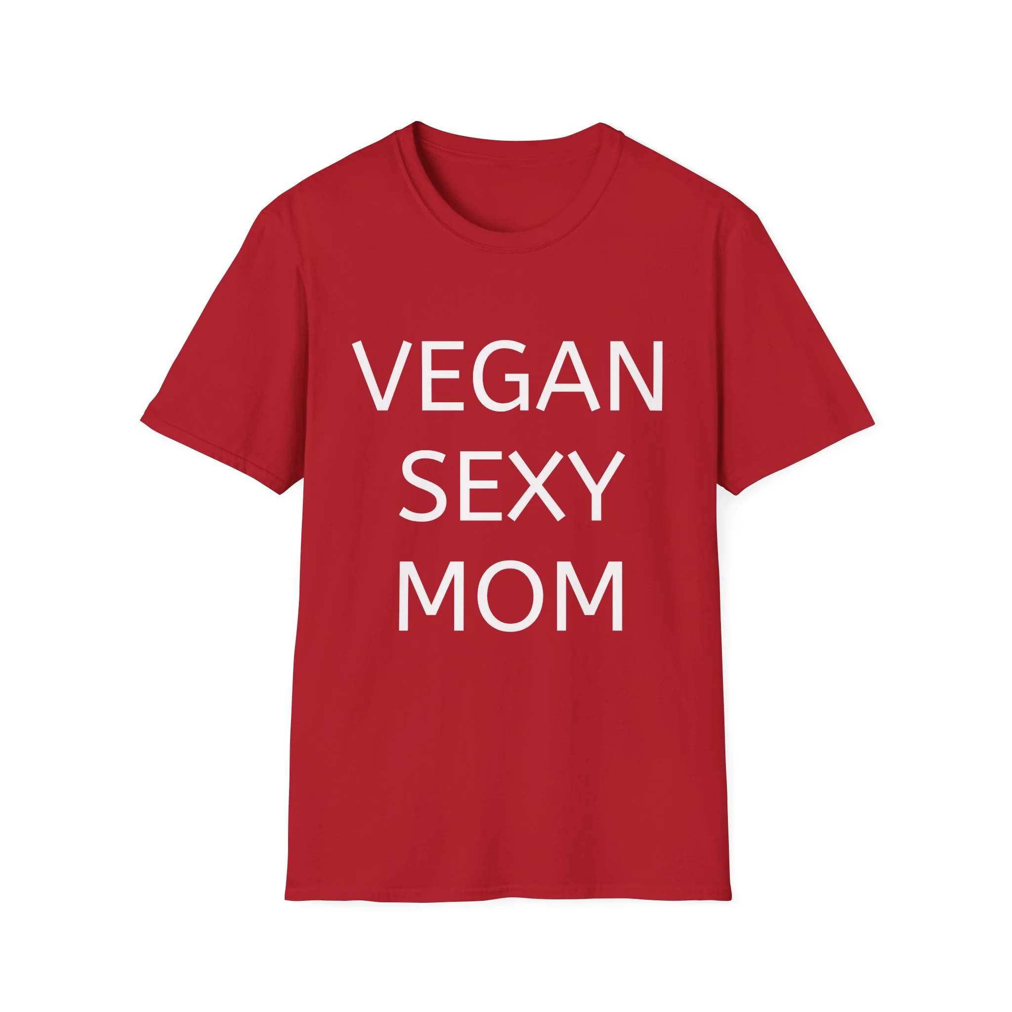 Vegan Sexy Mom T-Shirt | Casual Wear, Gift for Moms, Eco-Friendly Fashion, Funny Tee, Plant-Based Lifestyle - Image 13