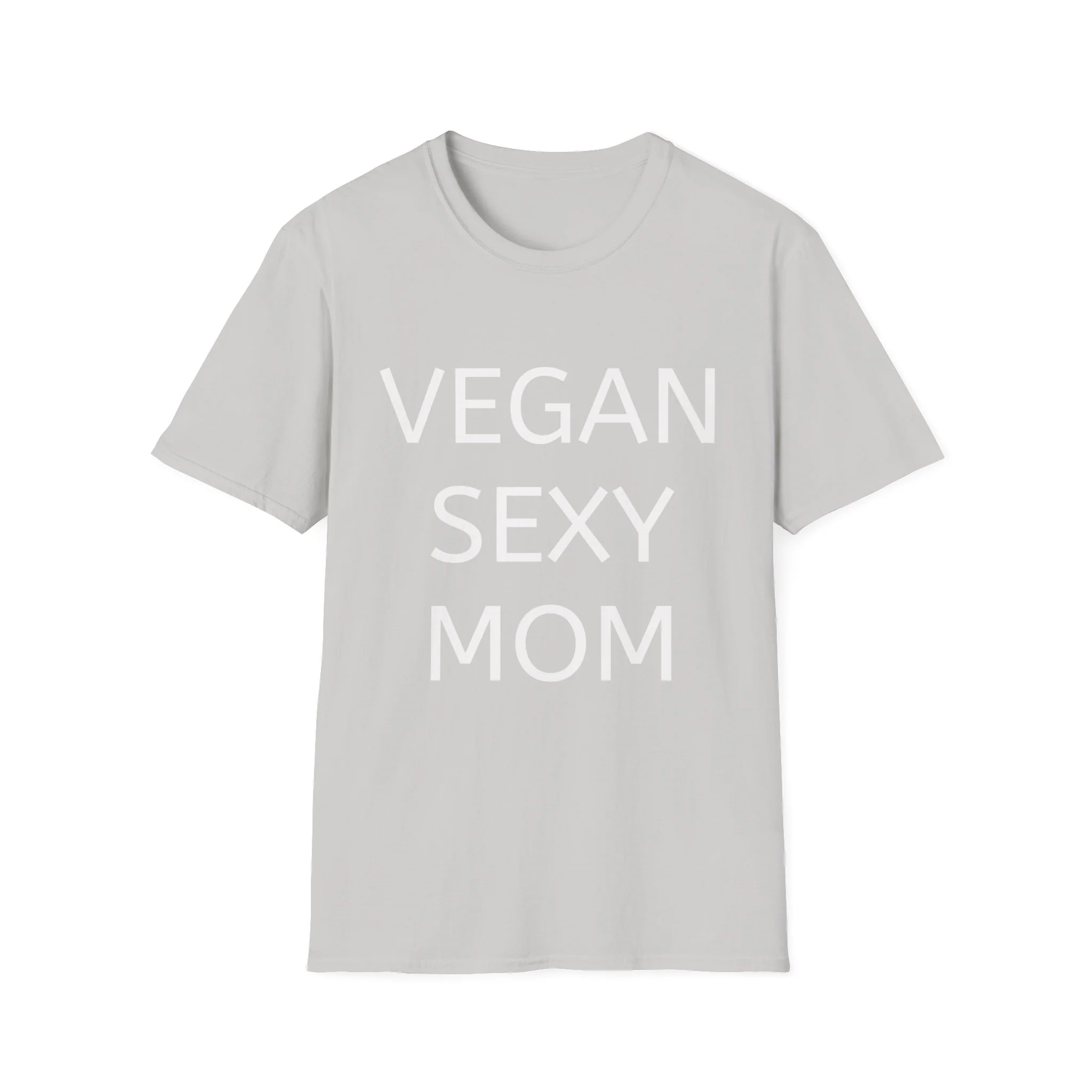 Vegan Sexy Mom T-Shirt | Casual Wear, Gift for Moms, Eco-Friendly Fashion, Funny Tee, Plant-Based Lifestyle - Image 3