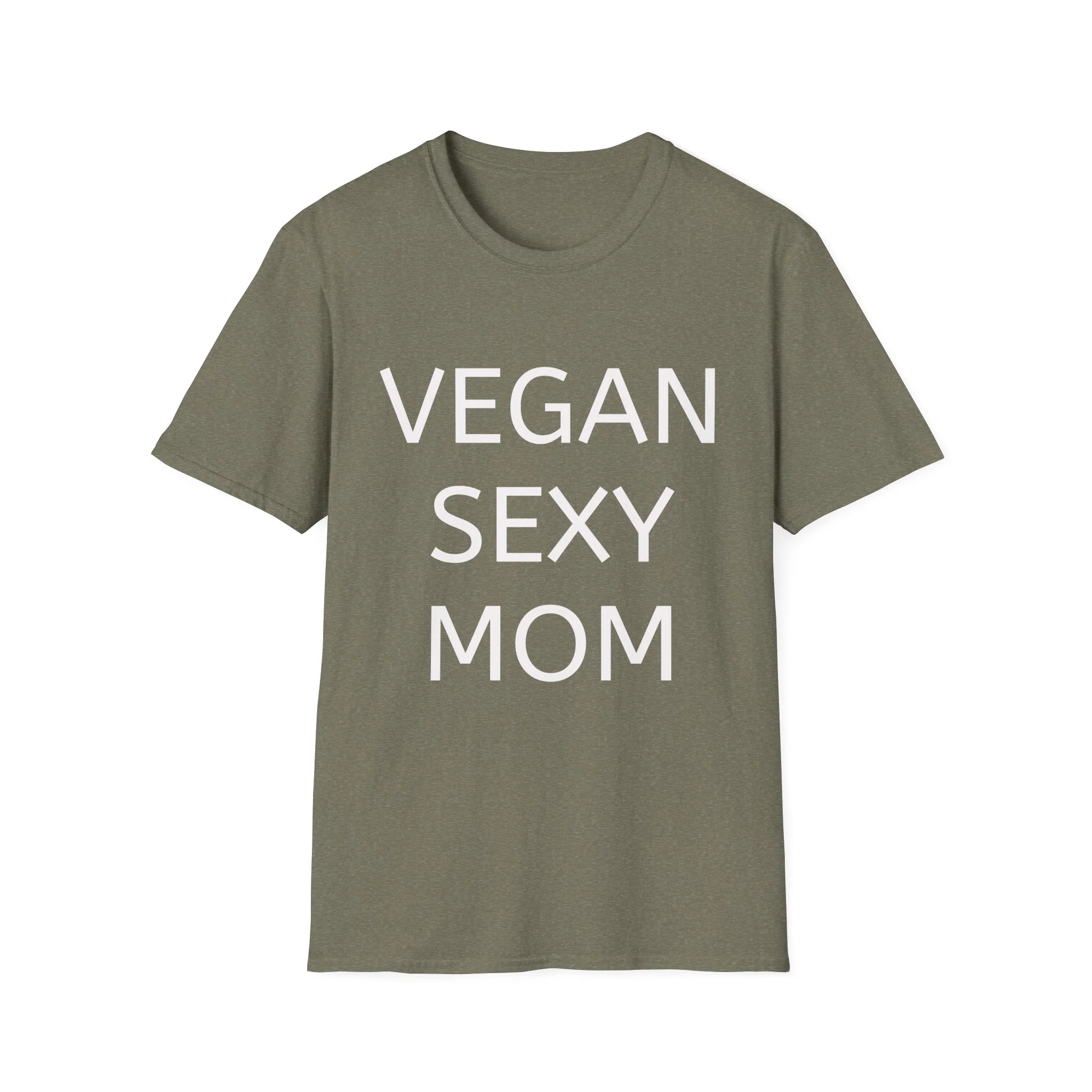 Vegan Sexy Mom T-Shirt | Casual Wear, Gift for Moms, Eco-Friendly Fashion, Funny Tee, Plant-Based Lifestyle - Image 5