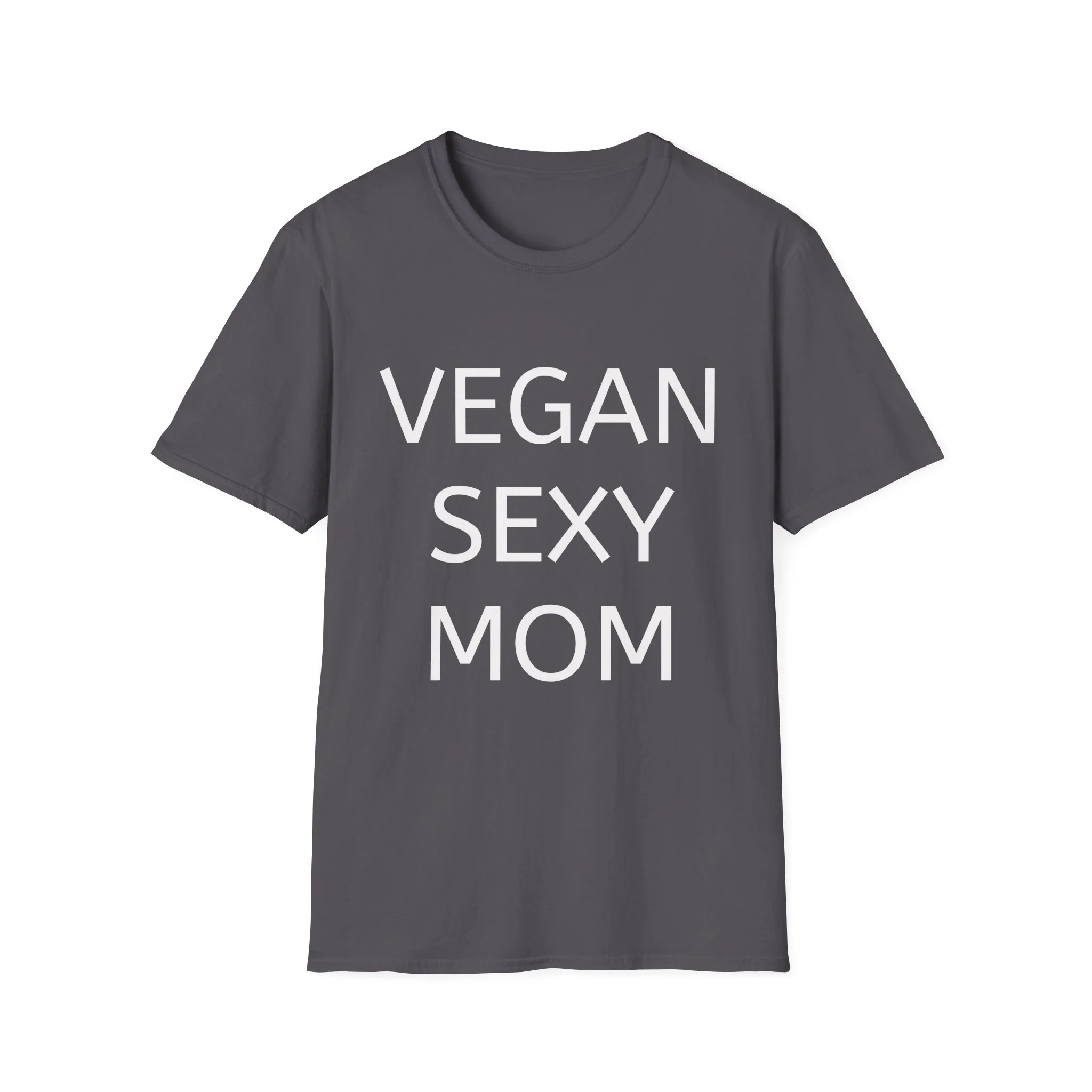 Vegan Sexy Mom T-Shirt | Casual Wear, Gift for Moms, Eco-Friendly Fashion, Funny Tee, Plant-Based Lifestyle - Image 9