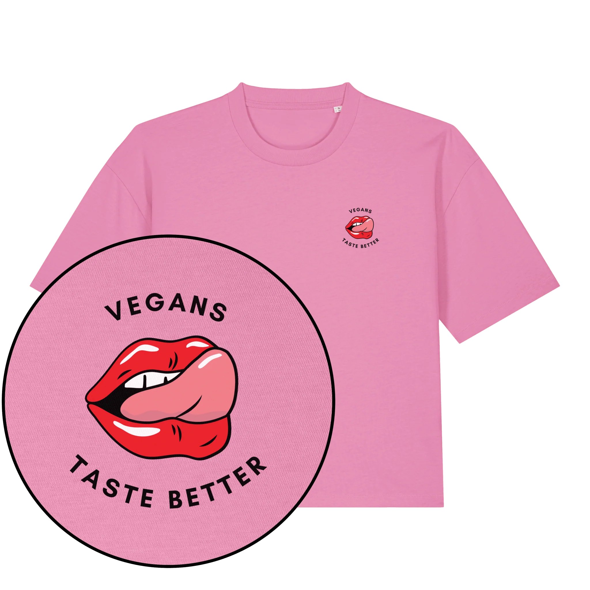 Vegans Taste Better Women's Boxy T-Shirt - Image 2