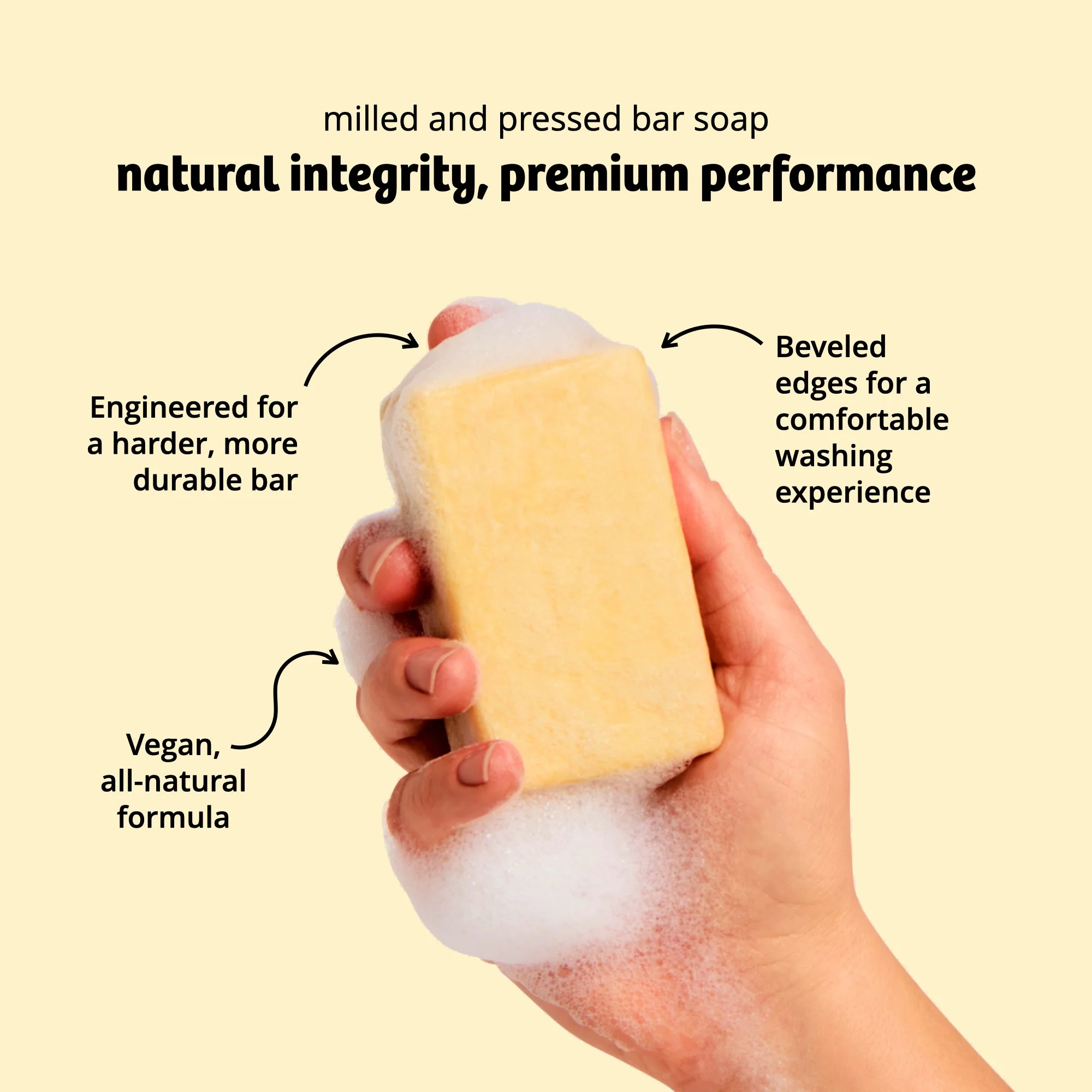 Very Rosemary Moisturizing Hand & Body Bar Soap - Image 5