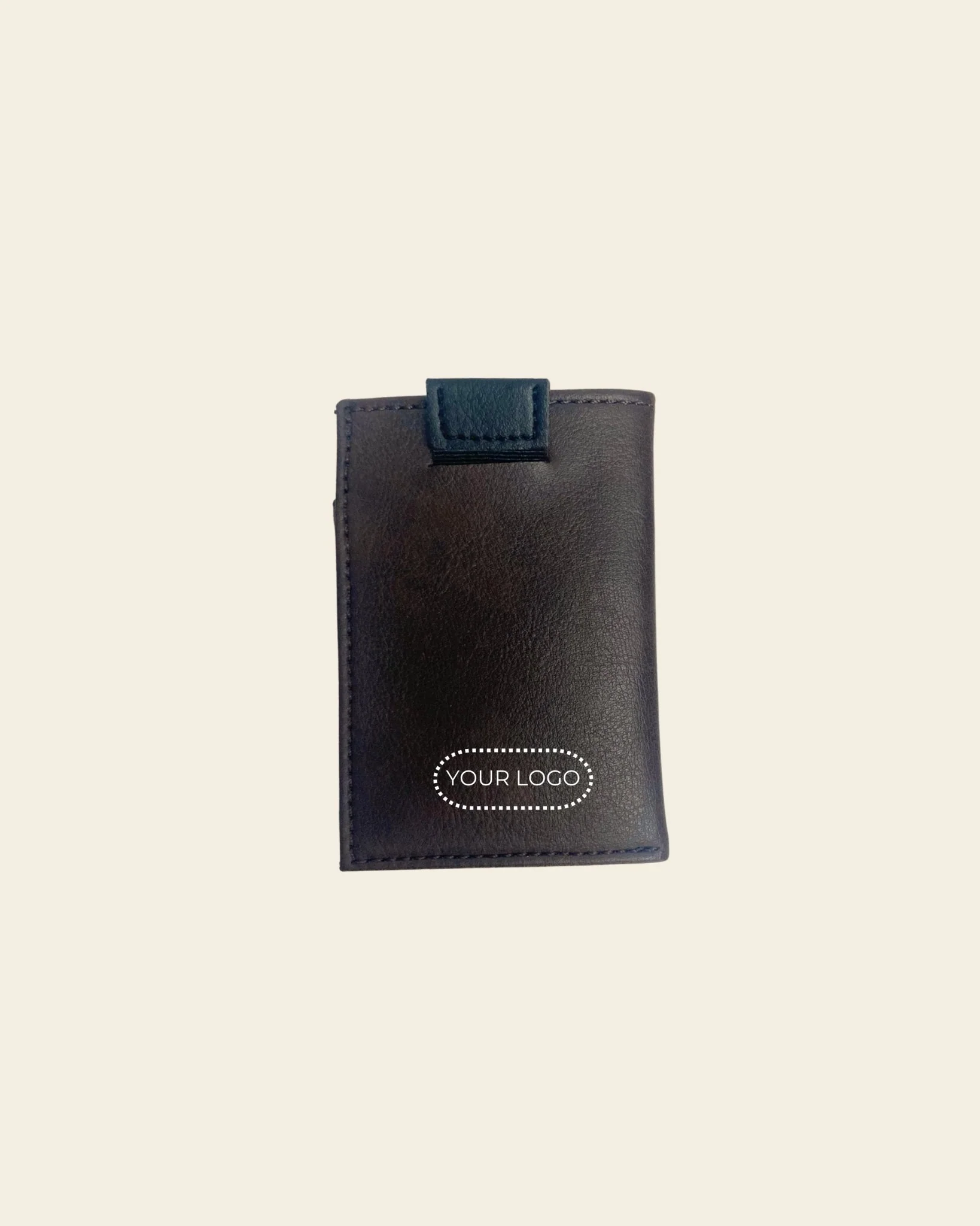 Waterproof slim card holder - Brown/Black - Image 4