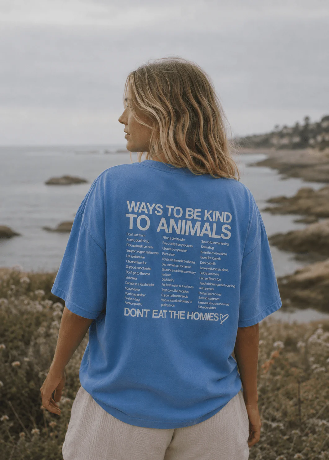 WAYS TO BE KIND TO ANIMALS TEE