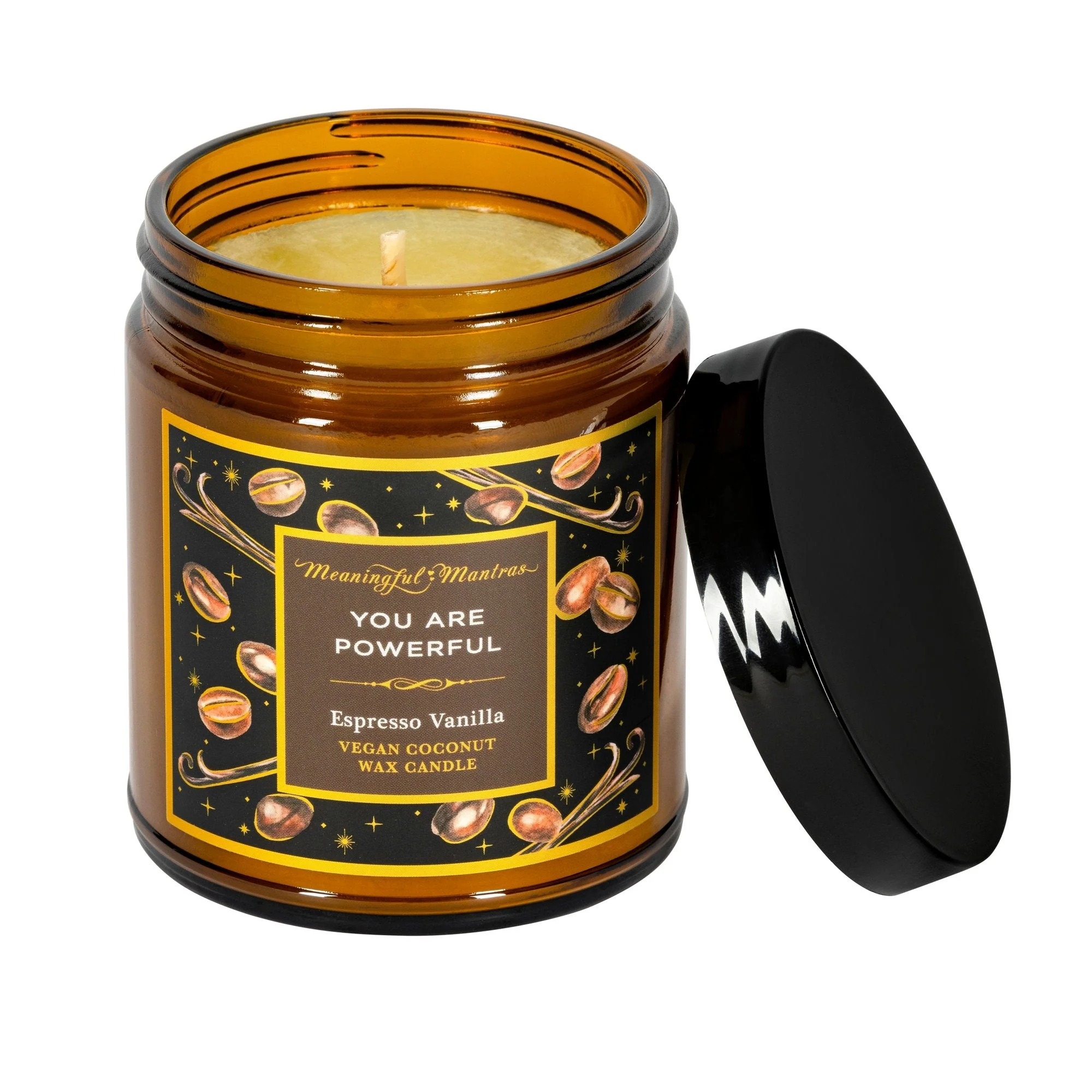 You Are Powerful Espresso Vanilla Mini Candle